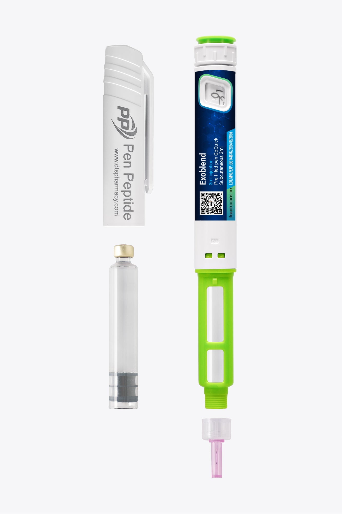 Exoblend 3ml injekciós toll formájában szubkután alkalmazásra