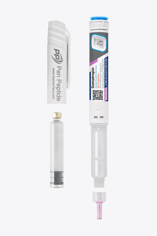 Somatropin (HGH) injekciós toll formájában szubkután alkalmazásra