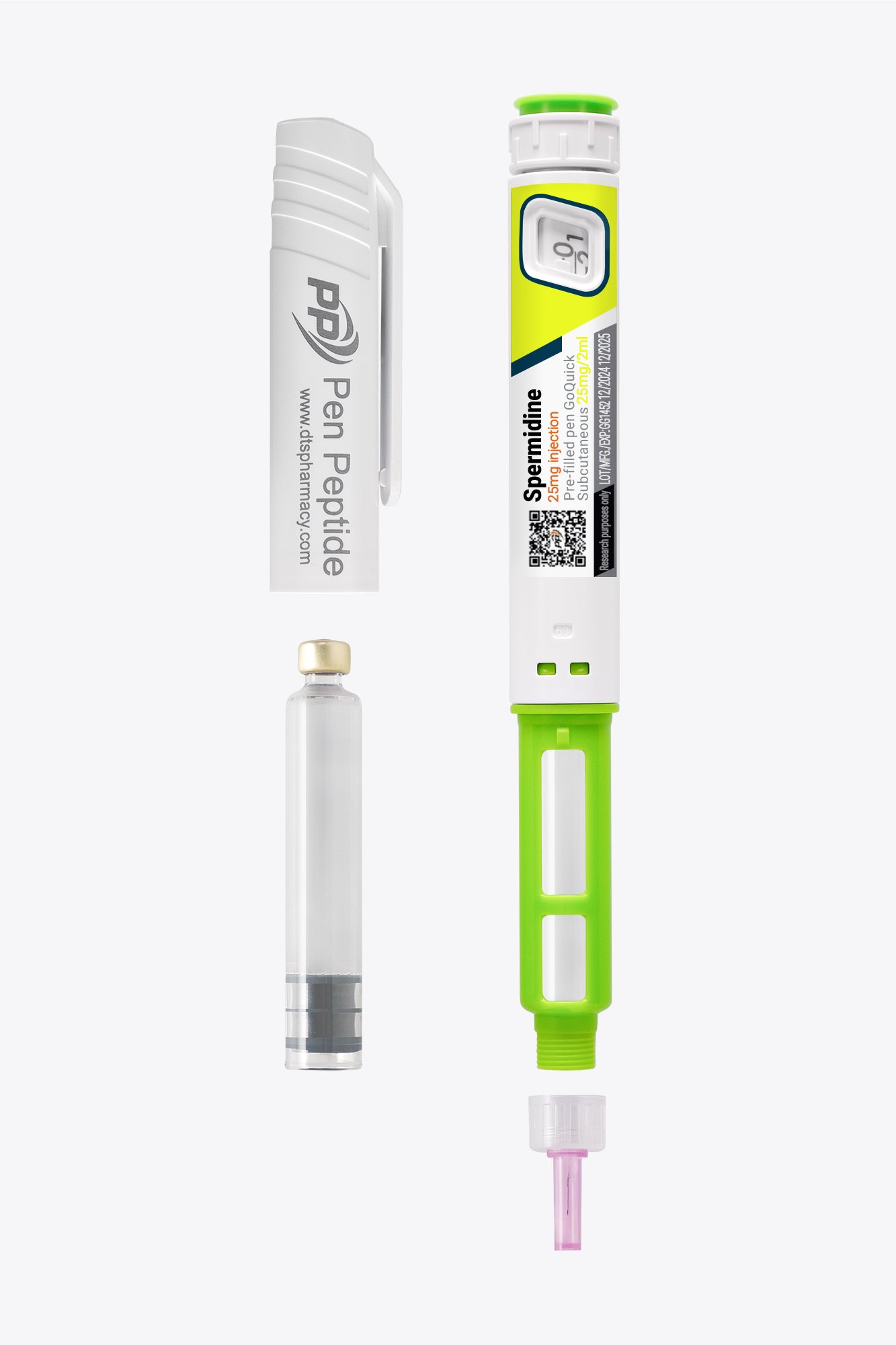 Spermidine injekciós toll formájában szubkután alkalmazásra